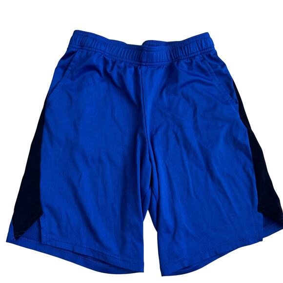 All in Motion Blue & Black Athletic Shorts - Boys Large - Picture 1 of 4